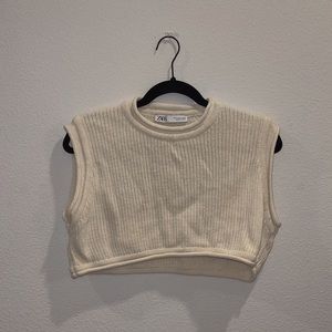 ZARA NWOT Cropped Knit (Blogger Favorite!)